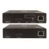 Eaton Tripp Lite Series USB-C uz HDMI pa Cat6 pagarinātāja komplekts ar KVM atbalstu, 4K 60Hz, 4:4:4, raidītājs/uztvērējs, USB, PoC, HDCP 2.2, līdz 230 pēdām, TAA - Video paplašinājums