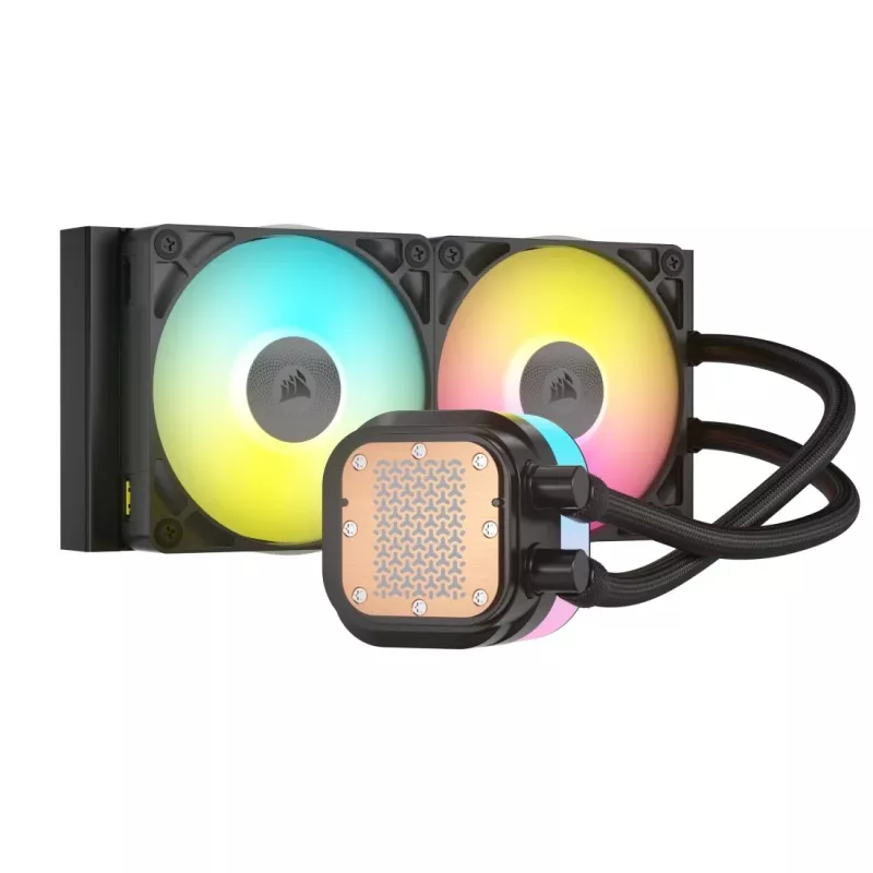 Corsair iCUE LINK TITAN RX RGB 12 cm Melns šķidruma dzesēšanas sistēma