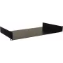 Plaukta stiprinājuma plaukts Omnitronic 30100916 1U, melns, tērauds 19 collas