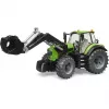 Deutz-Fahr 8280 TTV traktors ar priekšējo iekrāvēju TUR 03161