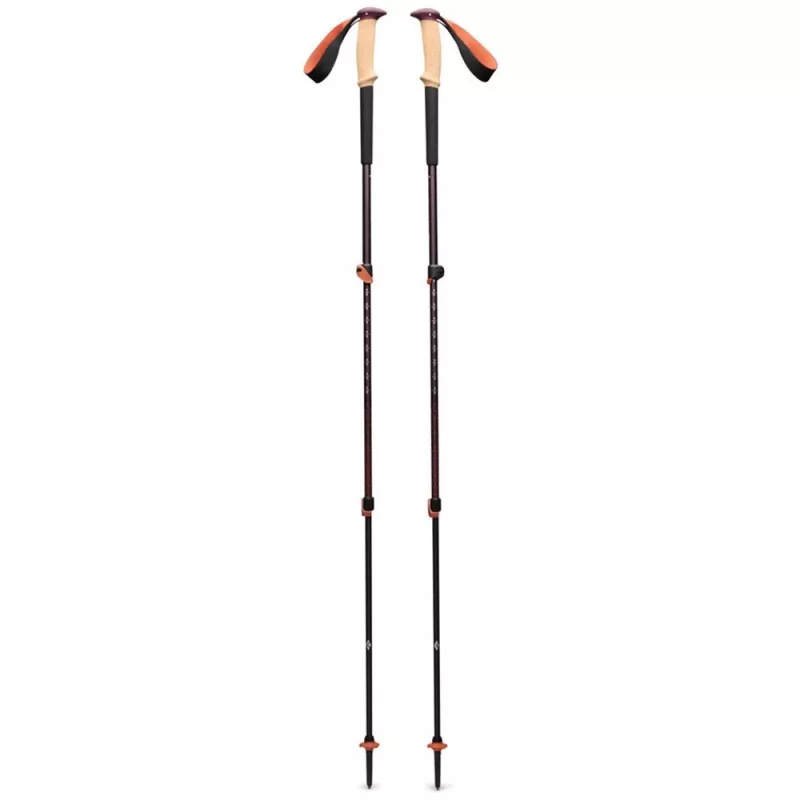 Melns Diamond Trail CorkTrekking Poles Fig