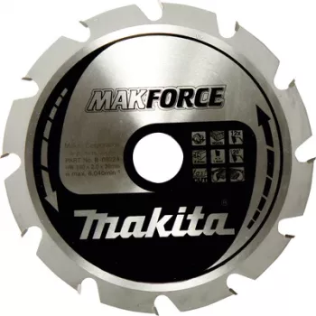 Makita MAKFORCE - ripzāģa asmens - kokam - 190 mm - 12 zobi (B-32144)