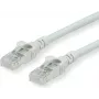 Roline - komutācijas kabelis - RJ-45 (V) uz RJ-45 (V) - 1,5 m - SFTP, PiMF - CAT 6 - bez halogēna, formēts, vīts - pelēks