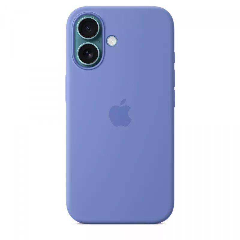 iPhone 16 Silikona maciņš ar MagSafe - Zilganviolets