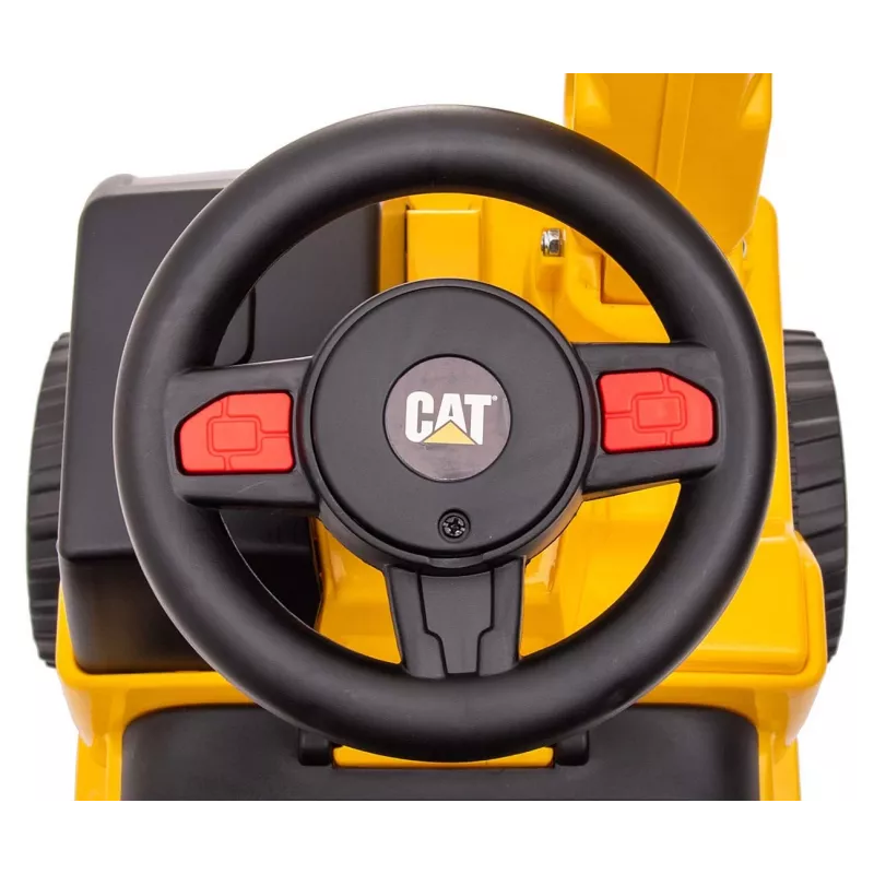 Ride-on excavator milly mally 5298 — bērnu braucamā rotaļlieta ar reālistisku dizainu un izturīgu konstrukciju