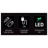 Neona stila dekoratīvā lampa MANTA SNL70WH Style Neon Lights CAT 2 Balticā 70 cm