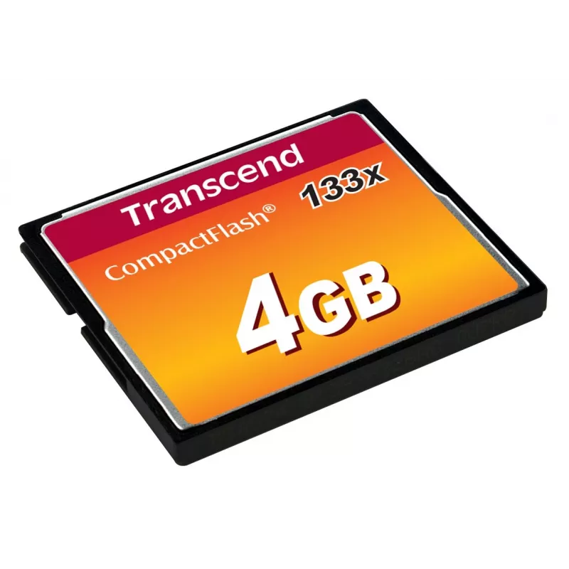 Flash atmiņa Transcend 4GB CompactFlash 133x TS4GCF133