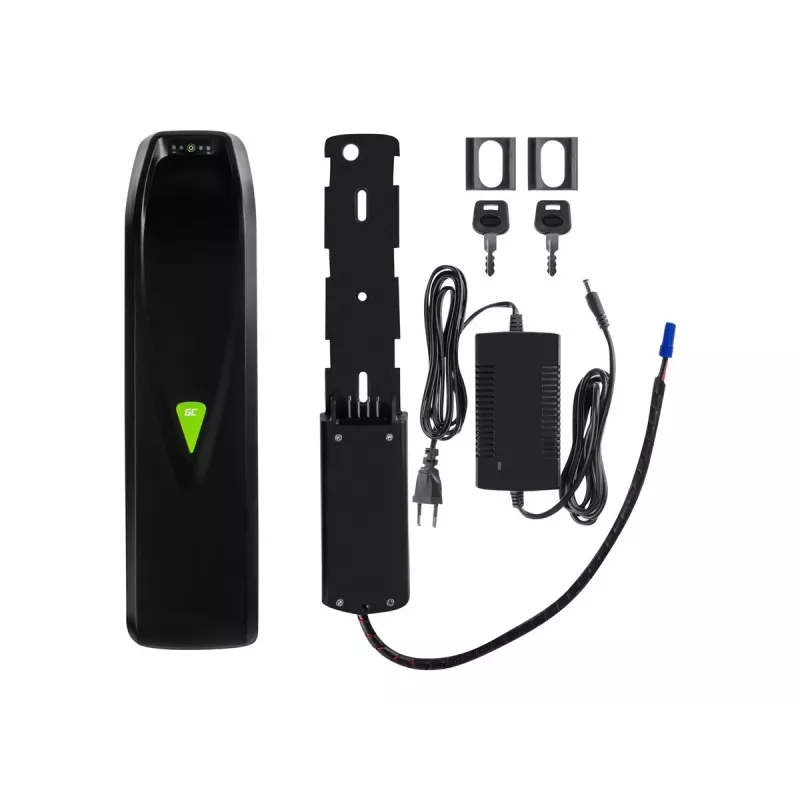 Akumulators Green Cell EBIKEGCF01 36V 14500mAh litija jonu melns