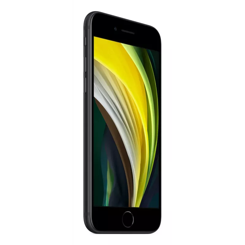 Atjaunots viedtālrunis RENEWED iPhone SE 2020 — 64 GB, melns, 4,7 collu LCD, A13, 4G, NanoSIM+eSIM, IP67