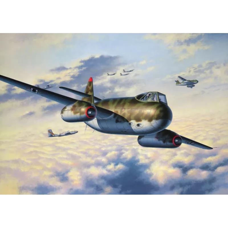 Plastmasas lidmašīnas modelis REVELL Messerschmitt P.1099A-P-SER mērogā 1/72