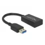 USB kabelis DeLOCK 65698 USB 3.2 Gen 2 0.15 m USB A USB C Melns
