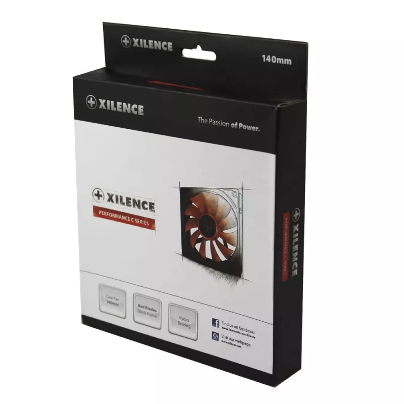 Korpusa ventilators XILENCE XF050 140 mm, 900 RPM