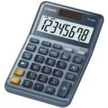 Galda kalkulators Casio MS-88EM zils
