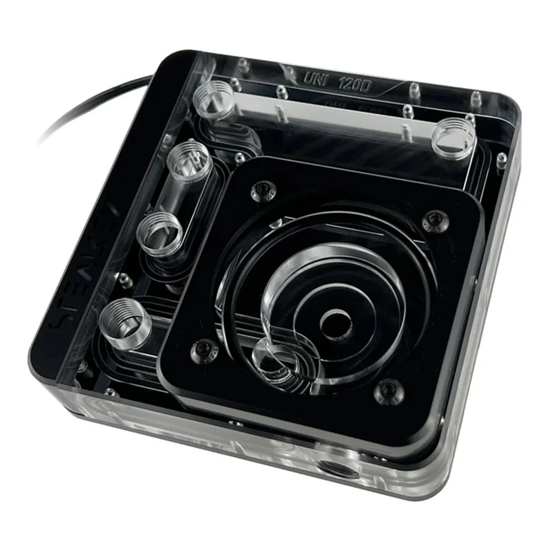 Stealkey Customs SK-UNI 120D Distroplate D-RGB - Melns Edition