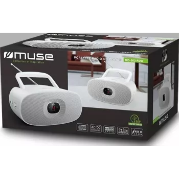 Pārnēsājams CD atskaņotājs Muse MD-202 Balts