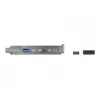 Slota kronšteins DeLOCK 89934 ar 1 x USB Type-C un 1 x USB Type-A pieslēgvietu