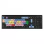 Logickeyboard LKB-MCOM4-A2PC-FR tastatūra USB AZERTY franču melna (LKB-MCOM4-A2PC-FR)