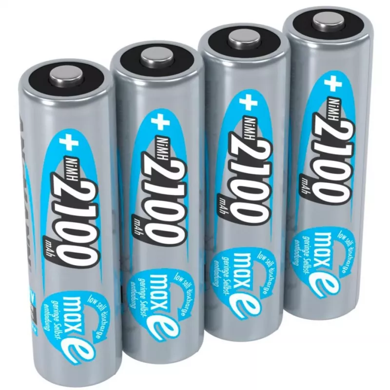 1x4 Ansmann maxE NiMH uzlād. bat. Mignon AA 2100 mAh 5035052