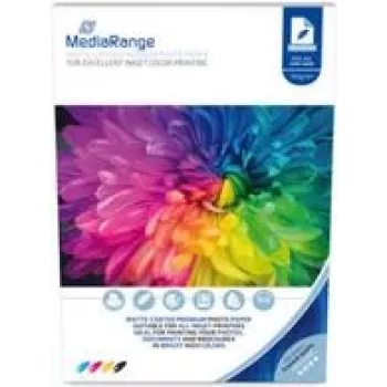 Matēts fotopapīrs MediaRange MRINK116 105 g/m², 100 loksnes