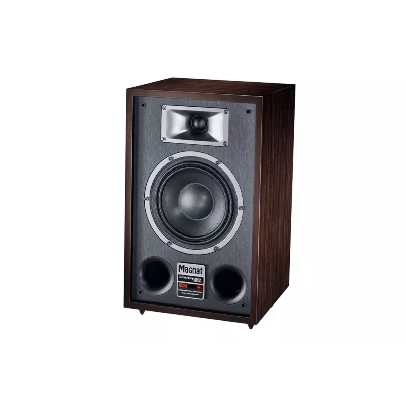 Grīdas kolonna Magnat TRANSPULS 800A 2-ceļu vadu un bezvadu 2×60 W, Bluetooth 5.0, HDMI, melna/brūna