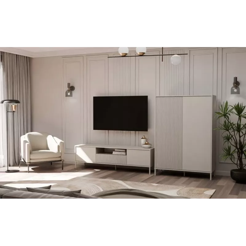KAMARO 2DD plāns/GŁ SHOWROOM CASMERE COLOUR