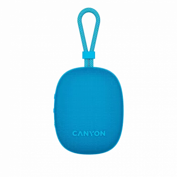 Canyon OnMove 12 - portatīvais Bluetooth v5.3 skaļrunis - 5W - TWS - IPX7 - 12 stundas - USB-C uzlāde