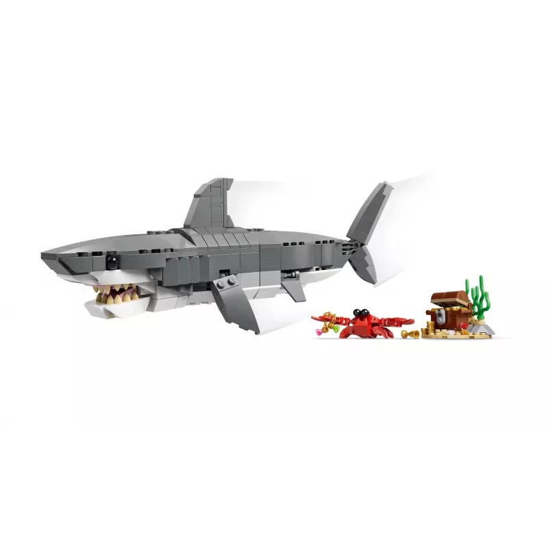 LEGO CREATOR 3 IN 1 31381 Nikns haizivs ar dārgumu lādi