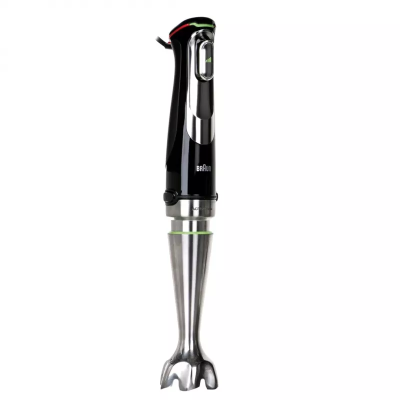 Braun MultiQuick 9 MQ9138XI 0,6 L iegremdējamais blenderis 1200 W Melns, Nerūsējošais tērauds
