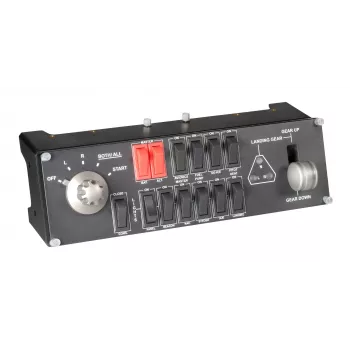 Lidojuma simulatora panelis Logitech G G Saitek Pro Flight Switch Panel