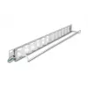 Patch panel 19 inch DELOCK 24-port keystone, noliecami porti, stiepes sprieguma samazināšana, 1U metālisks