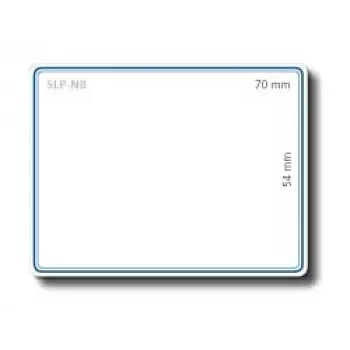 SLP-NB Blue Frame etiķete 54x70 mm, 160 etiķ./rullī, 1 rullis/kastē