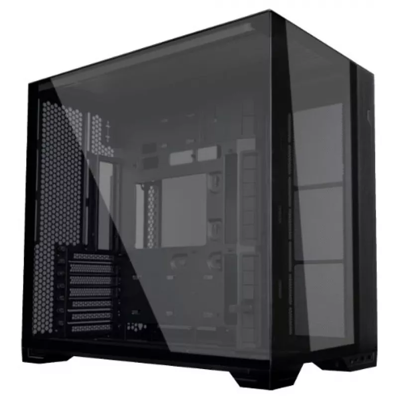 PC Case Lian Li O11 VISION COMPACT Tower Melns