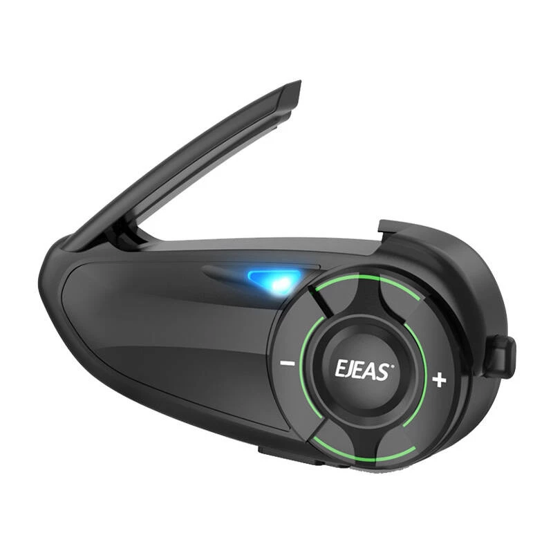 Motociklu domofons EJEAS Q8 Bluetooth ķiveres komunikators ar liela attāluma domofonu