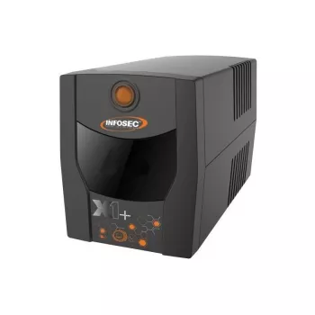 Infosec UPS X1+ 1000 rezerves barošanas avots 1000VA, 500W, 2× FR/Schuko