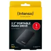 Pārnēsājams cietais disks 1 TB atjaunots, ārējais cietais disks (melns)
