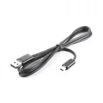 USB kabelis HTC DC-U300 Melns Vīrišķais/Vīrišķais