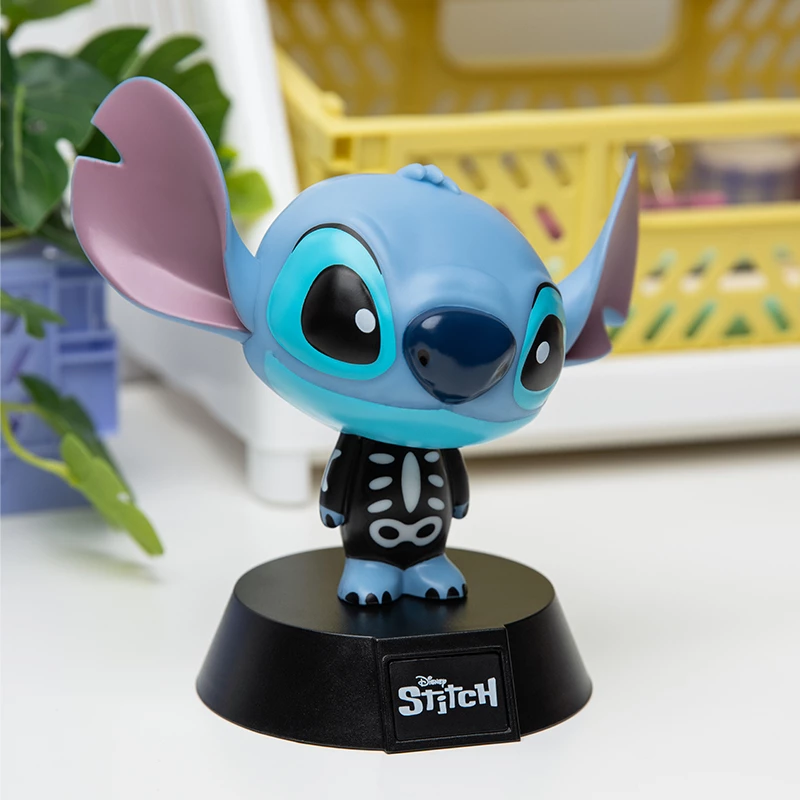 Galda lampa Paladone Stitch Skeleton Icon Light – rakstura naktsgaisma