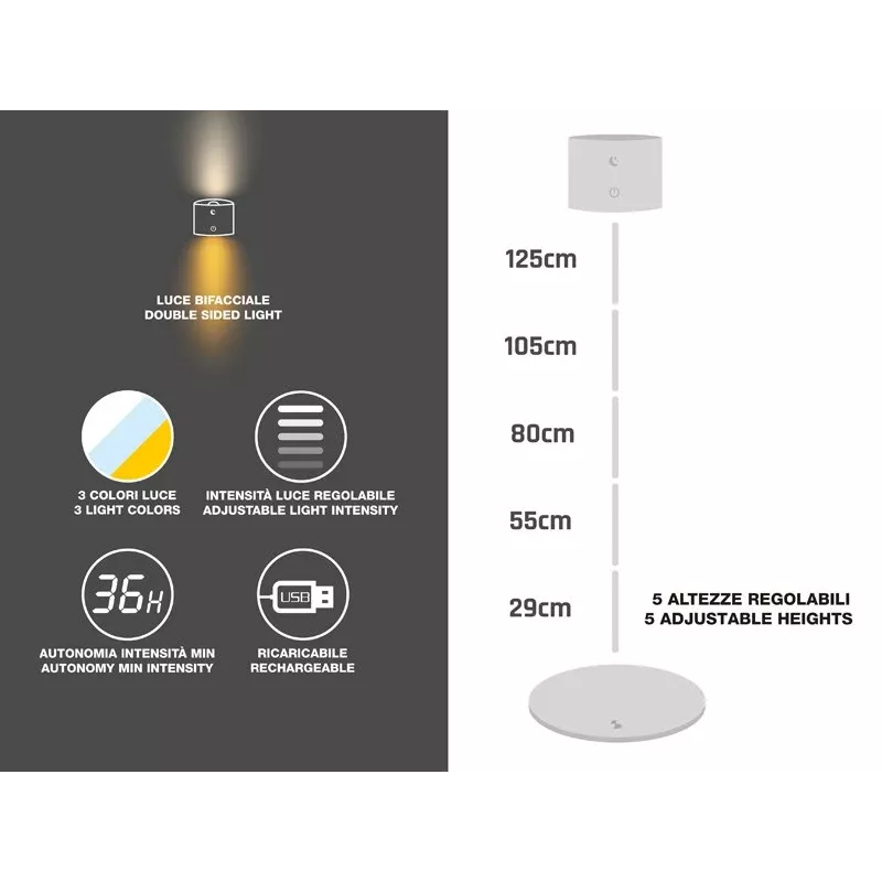 Elektriskā tējkanna Beper P201UTP305 — 1,7 L, 2200 W, nerūsējošā tērauda tējkanna