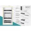 Pie sienas stiprināms plaukts Digitus DN-10-SET-3