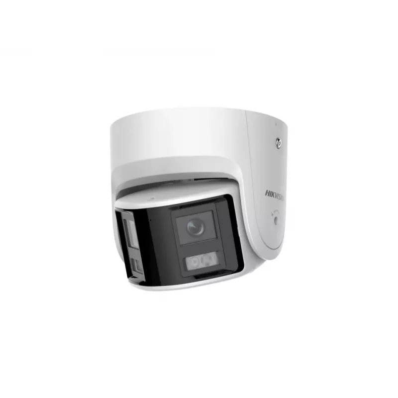 IP novērošanas kamera Hikvision DS-2CD2346G2P-ISU/SL 4MP kupola, 2,8 mm objektīvs, 180° redzes lauks, IR 30 m, IP67, PoE/DC