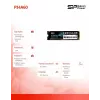 SSD M.2 NVMe Silicon Power P34A60 2 TB, PCIe 3.0 x4, lasīšana 2200 MB/s, rakstīšana 1600 MB/s