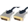 shiverpeaks sp-PROFESSIONAL DVI kabelis 7,5 m DVI-D zils - hroms (SP77447)