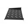 Plaukta plaukts Extralink SHELF 1U 19 collu sienas skapjiem, 1U, 300 mm, melns, metāls
