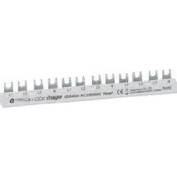 HAGER KDS463A fāzes kopne 12 moduļu QuickBusbar (KDS463A)