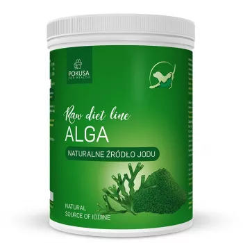 POKUSA RawDietLine Alga - uztura bagātinātājs suņiem un kaķiem - 1200g