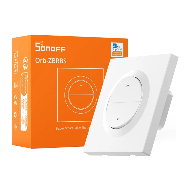 SONOFF MINI-ZBRBS-E ZigBee viedais rullo slēģu slēdzis
