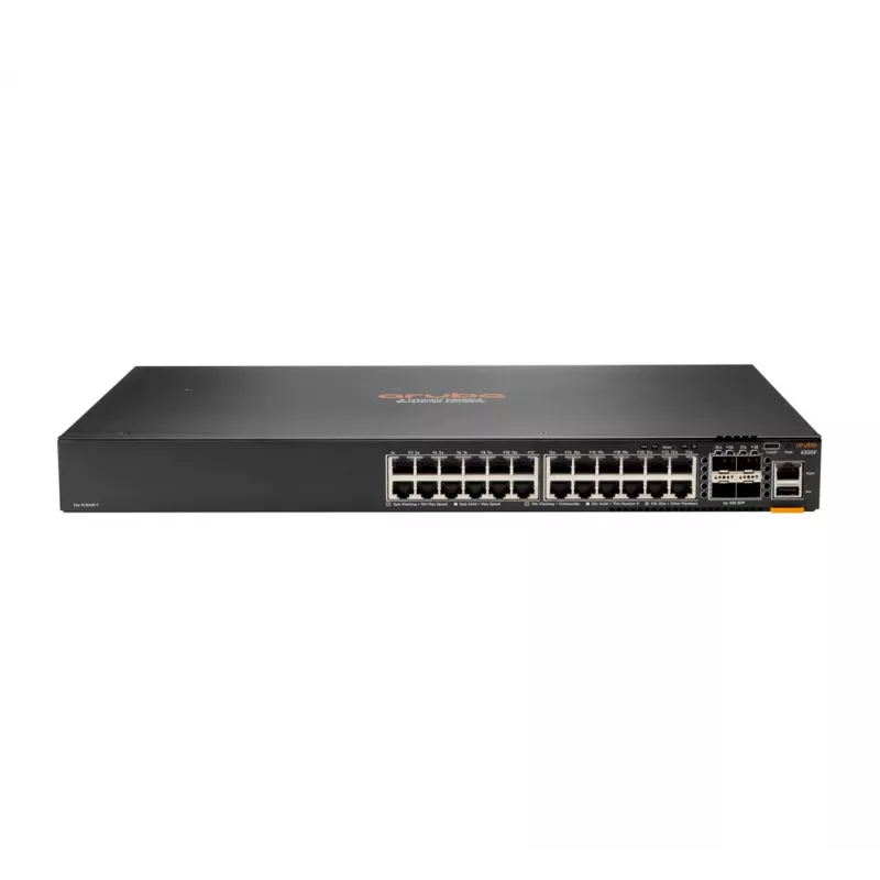 HPE Aruba Networking CX 6200F 24G 4SFP+ pārslēdzējs
