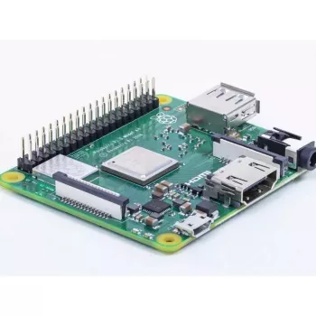 Raspberry Pi 3 Model A+ - Vienplates dators - Broadcom BCM2837B0 / 1,4 GHz - RAM 512 MB - 802.11a/b/g/n/ac, Bluetooth 4.2 (Raspberry Pi 3 Model A+)