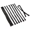 Kabeļa pagarināšanas komplekts Kolink Core Pro 12V 2x6-pin Type 1 – Jet Melns/Gunmetal