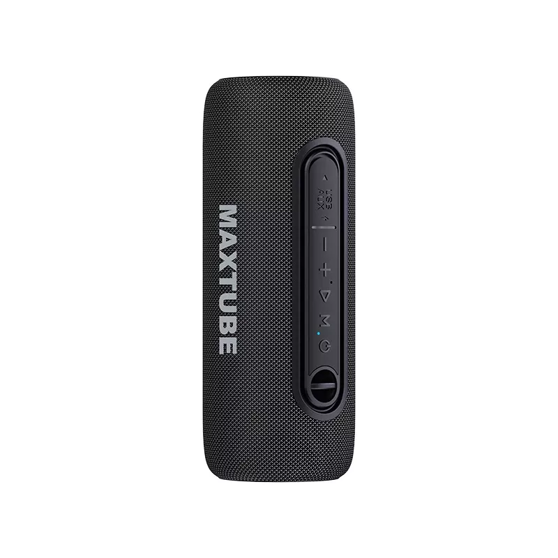 Skaļruņi TRACER MaxTube 20W TWS Bluetooth, melns — pārnēsājama bezvadu audio, stereo skaņa